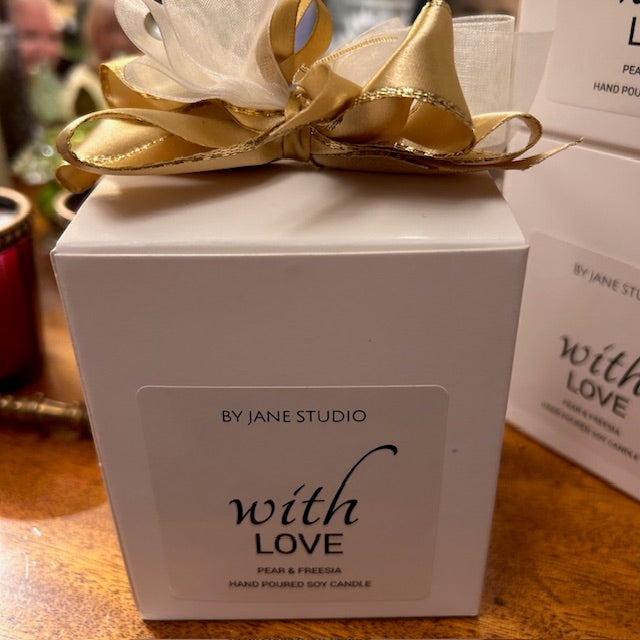 With Love  — Soy Candle