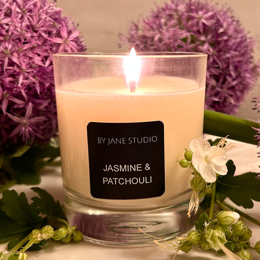 JASMINE & PATCHOULI  — Soy Candle