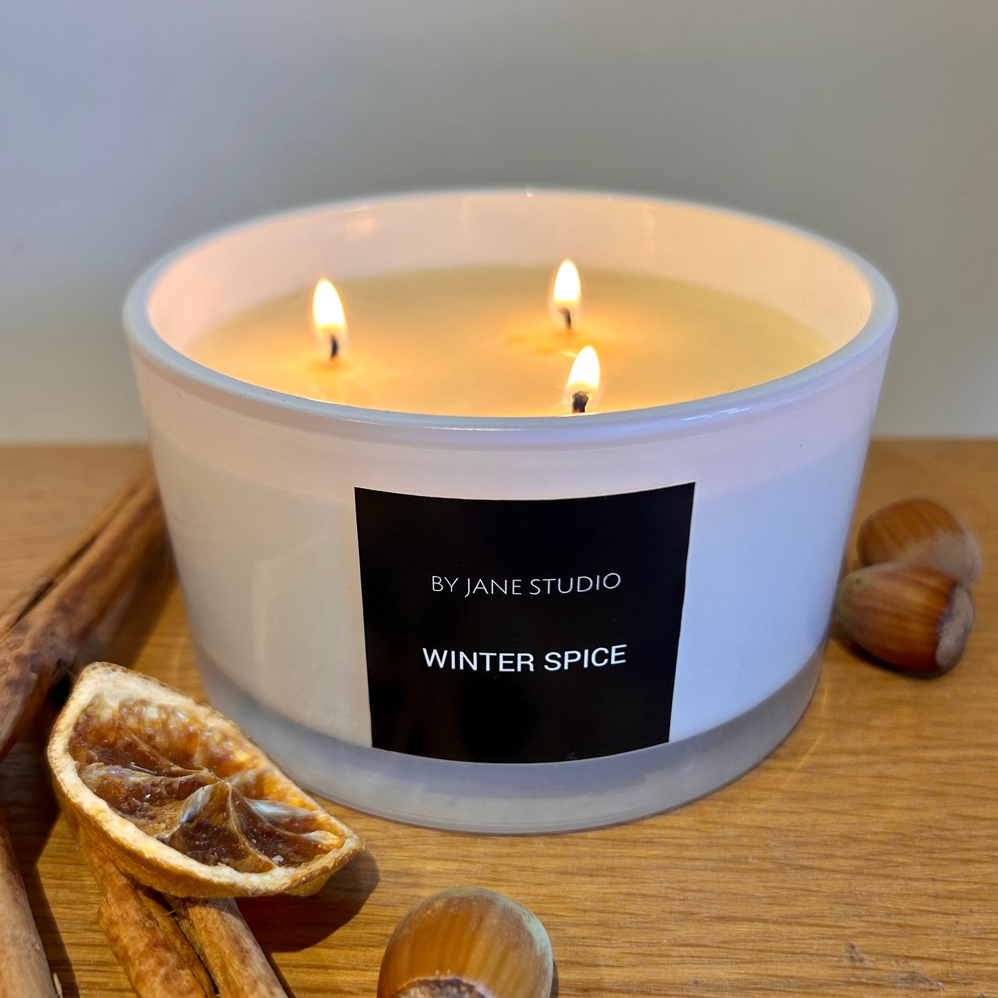 Winter Spice - 3-Wick Soy Candle, 380g