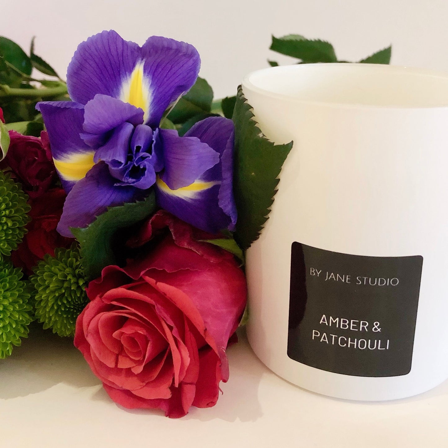 AMBER & PATCHOULI  — Soy Candle
