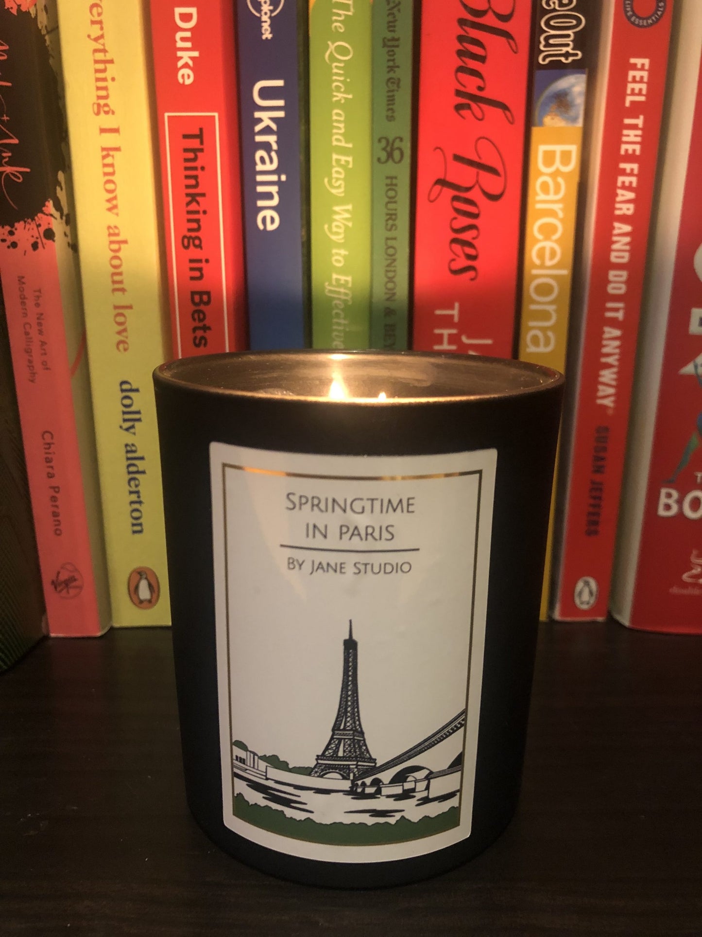 SPRINGTIME IN PARIS —Soy Candle